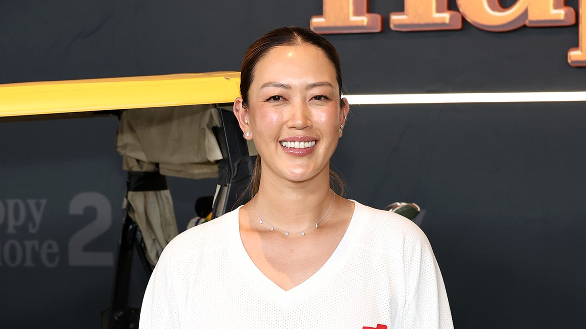 Michelle Wie smiles