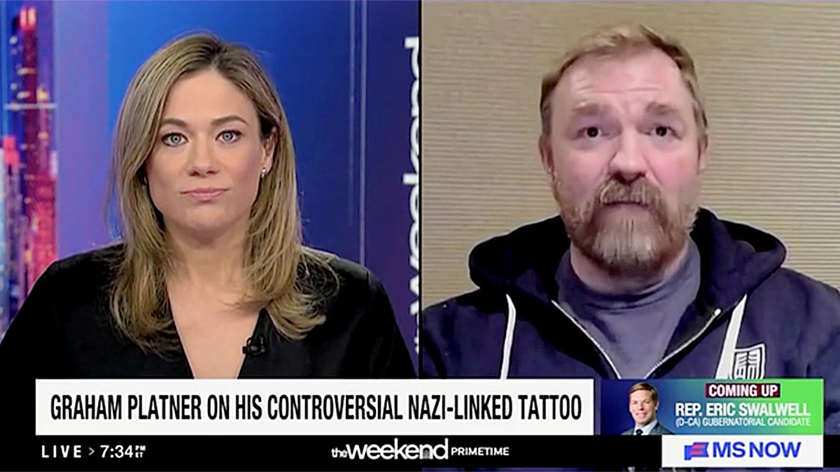 MS NOW Presenter and Graham Platner