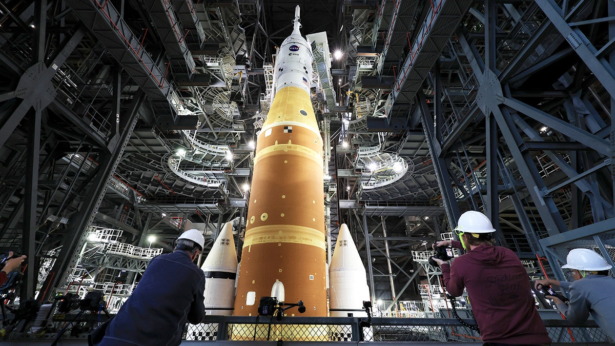 NASA's Artemis II ngo rocket and spacecraft wrong facility