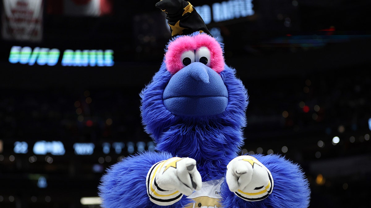 The Wizards' mascot in January 2026