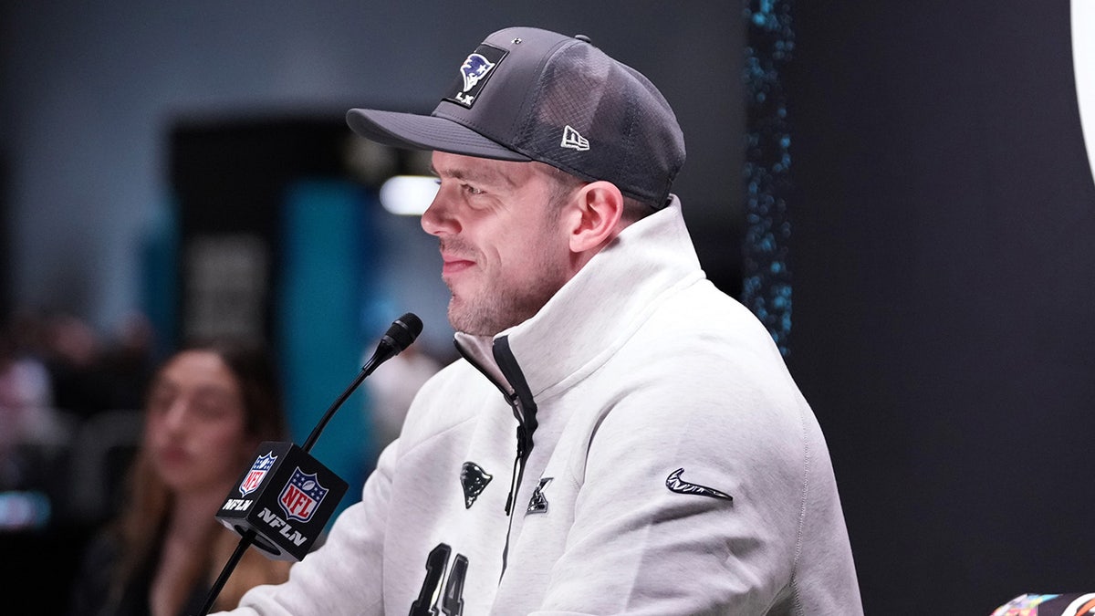 Robert Spillane speaks to the media