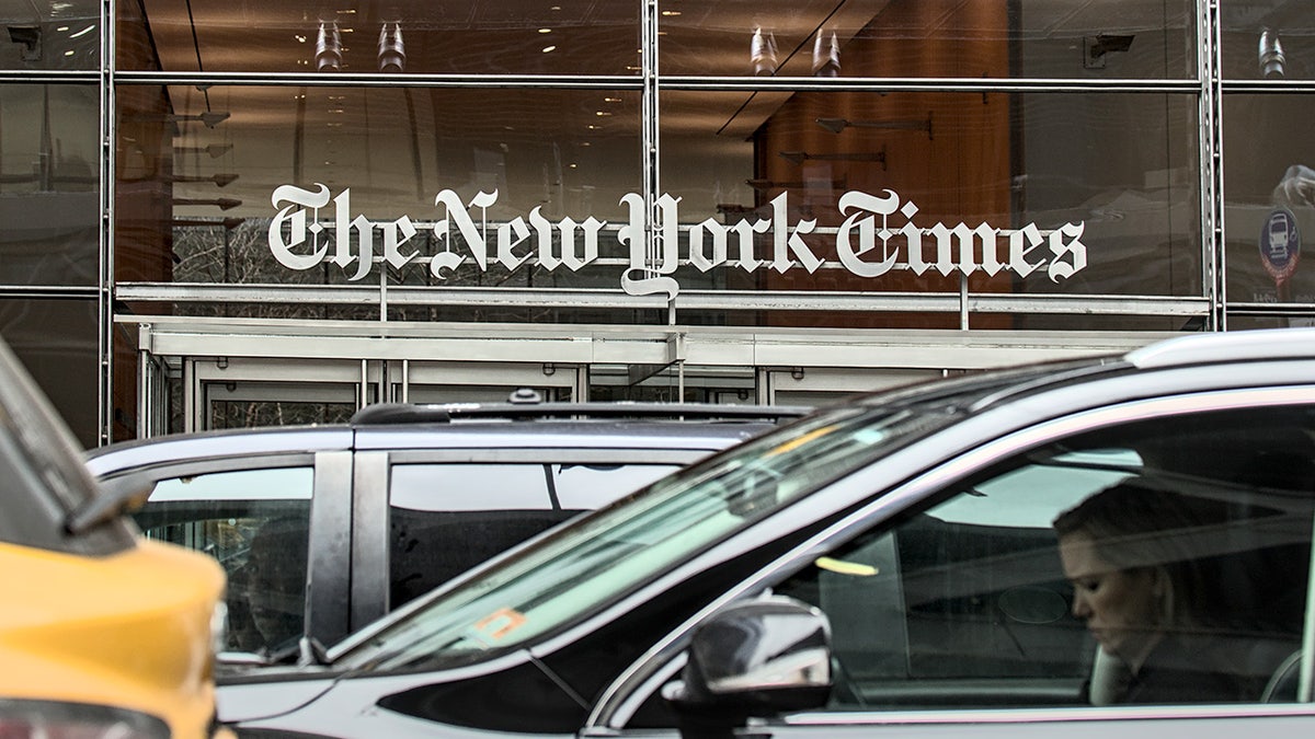 New York Times headquarters in Manhattan.