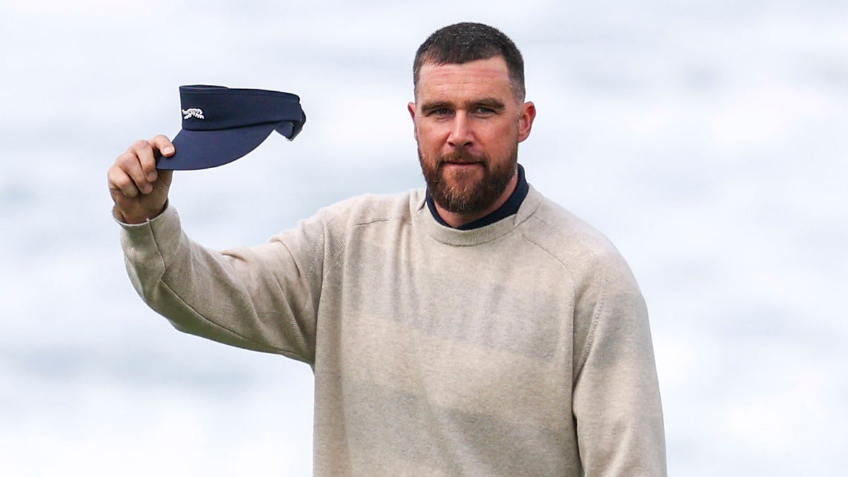 Travis Kelce at the Pebble Beach Pro-Am