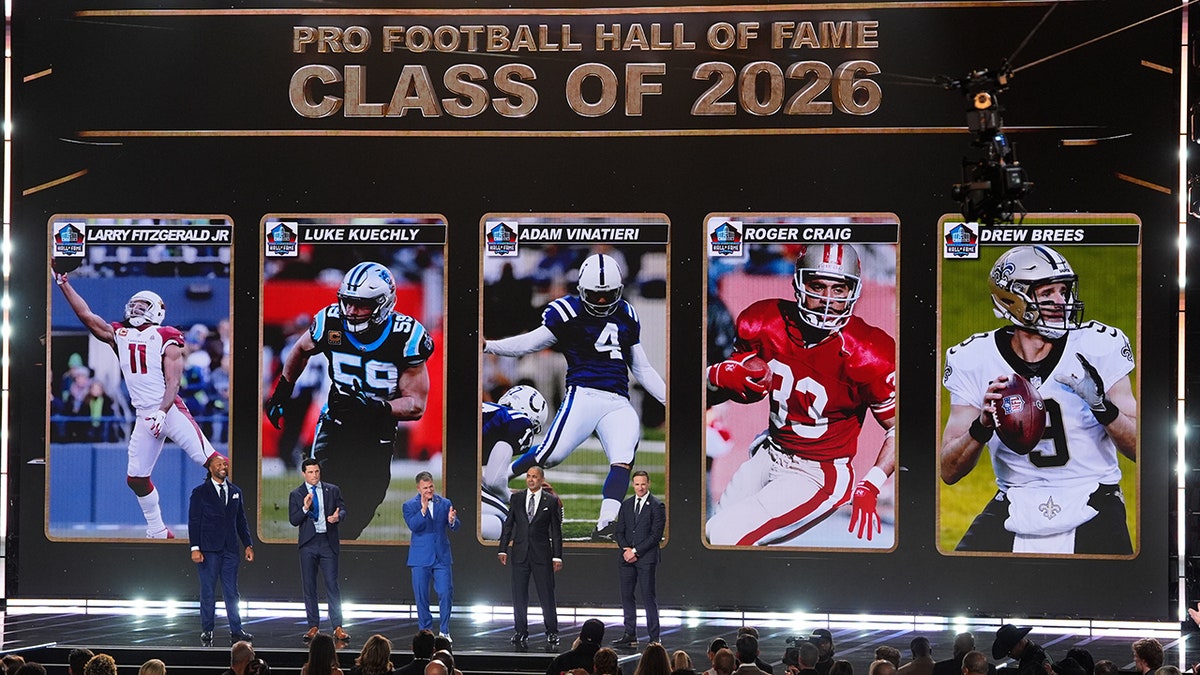 Pro Football Hall of Fame class is revealed in February 2026