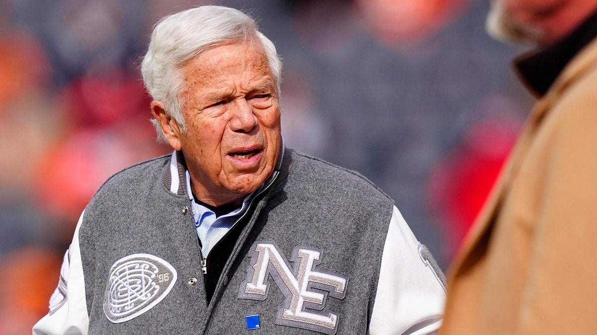 Robert Kraft at the AFC Championship