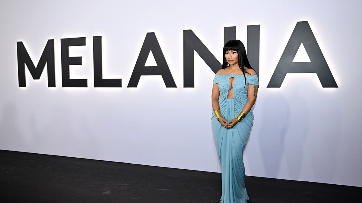 Nicki Minaj at the premiere of "Melania"