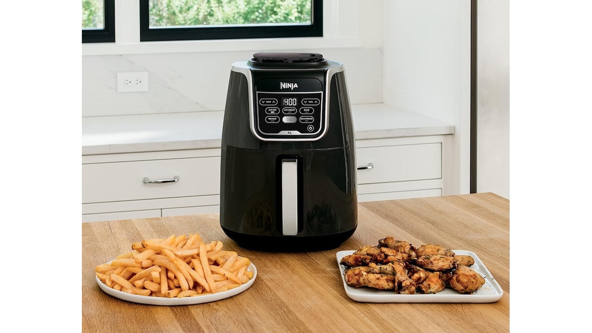 Skip the oven and crisp snacks faster in one batch.