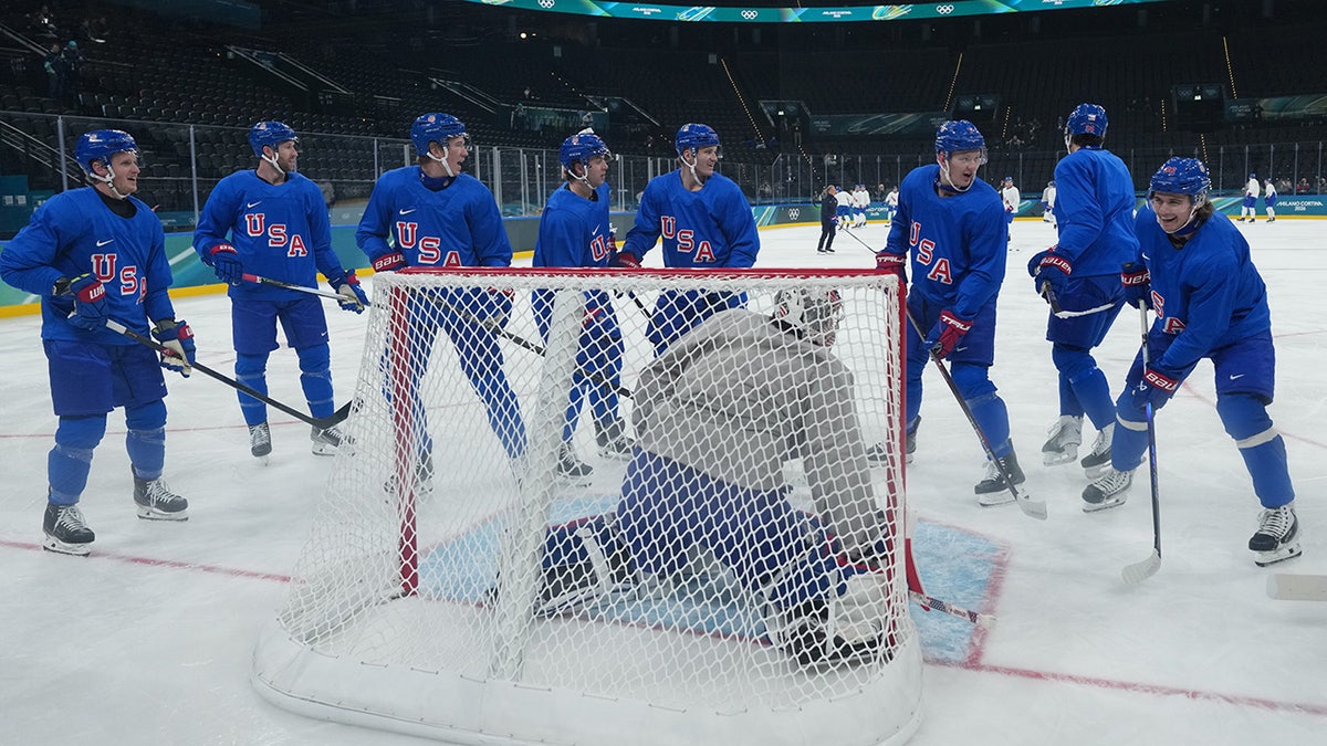 Treinos da equipe dos EUA