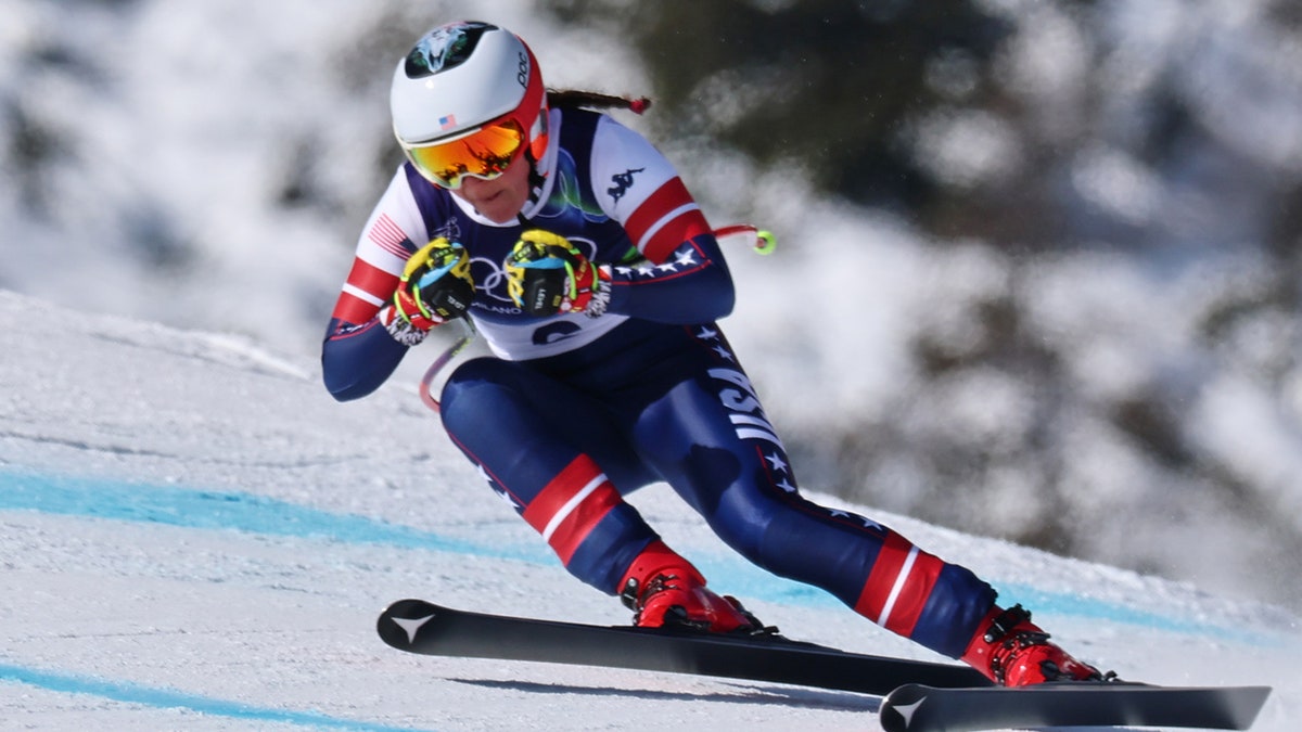 Breezy Johnson locked in