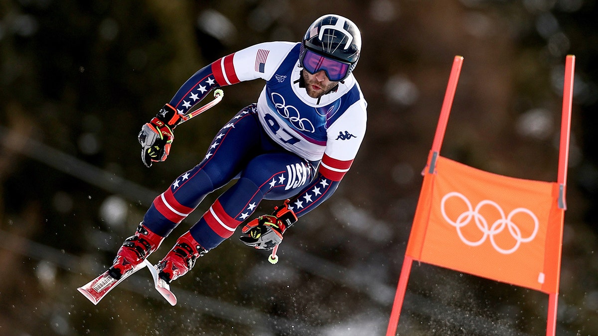 Kyle Negomir during donwhill final