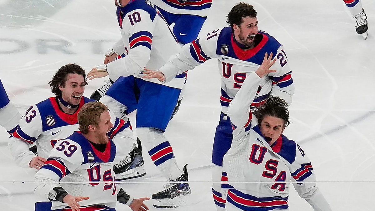 Team USA celebrates