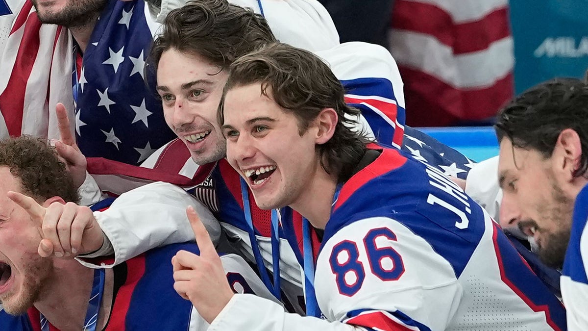 US men’s hockey star Jack Hughes talks Trump’s State of the Union invite