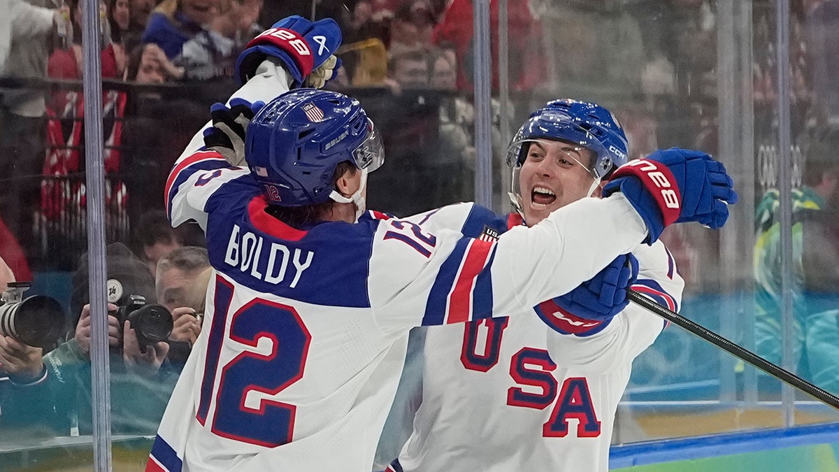 Team USA men's hockey wins gold medal in overtime against Canada at Winter Olympics