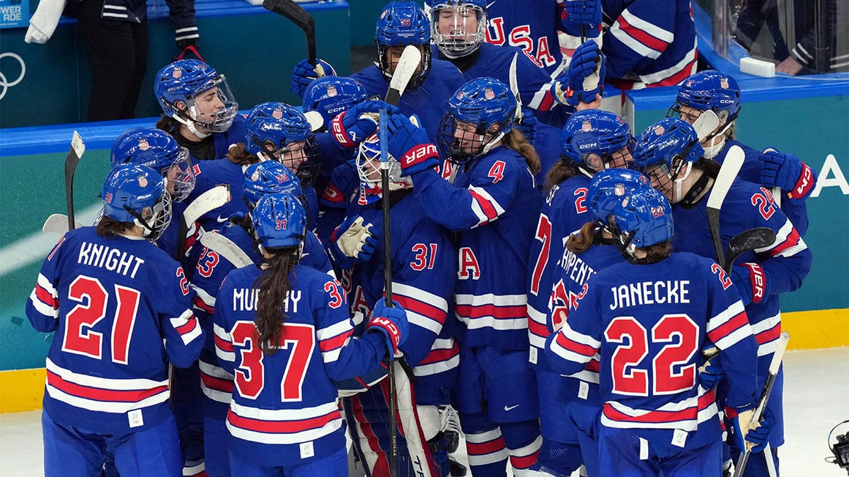 Team USA women’s hockey shuts out Sweden, moves to gold medal game at Winter Olympics