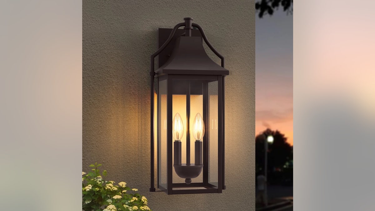 These lights turn on automatically so you are never left out in the dark.