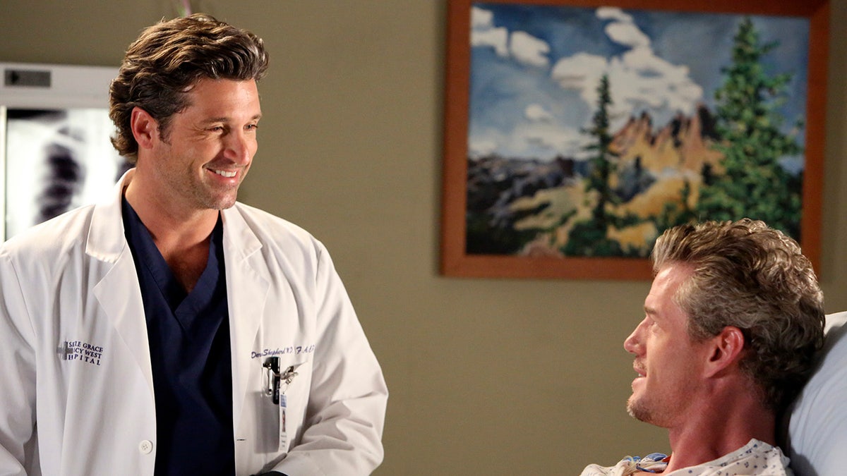 Hollywood mourns Eric Dane as he’s remembered by ‘Grey's Anatomy’ co-stars 2 Patrick Dempsey and Eric Dane in a scene from the