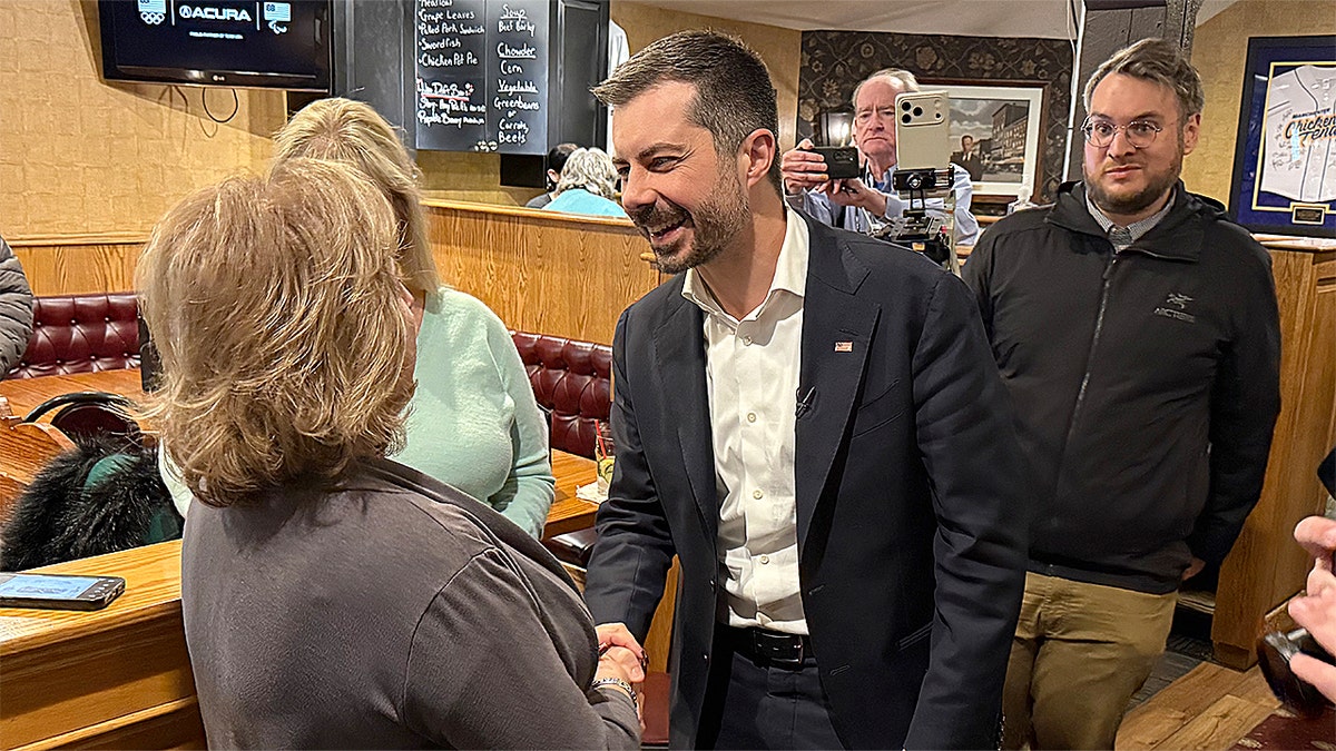 Pete Buttigieg em Nova Hampshire