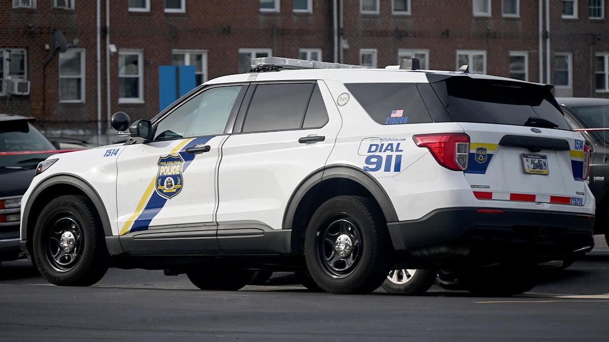 Philadephia police vehicle