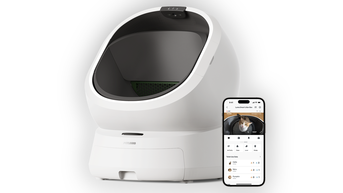 This litter box uses AI to track your cat's health.