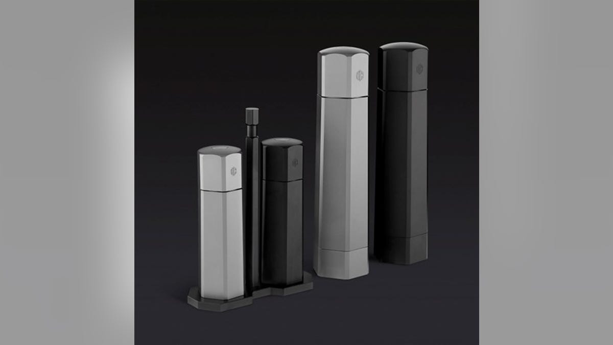 Get a tabletop grinder set and two larger grinders for cooking.