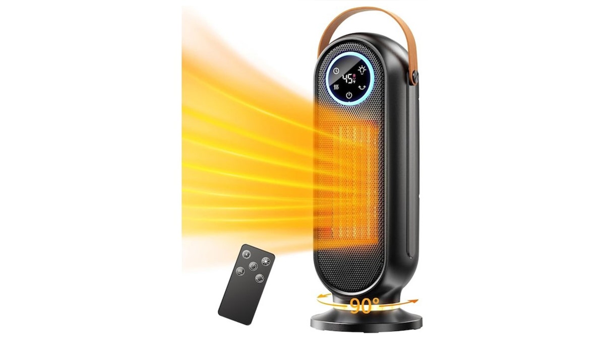 Heat up to 200 square feet. 