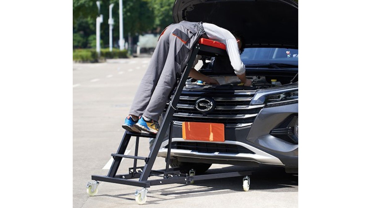 Working on your car is easy with a little lift.