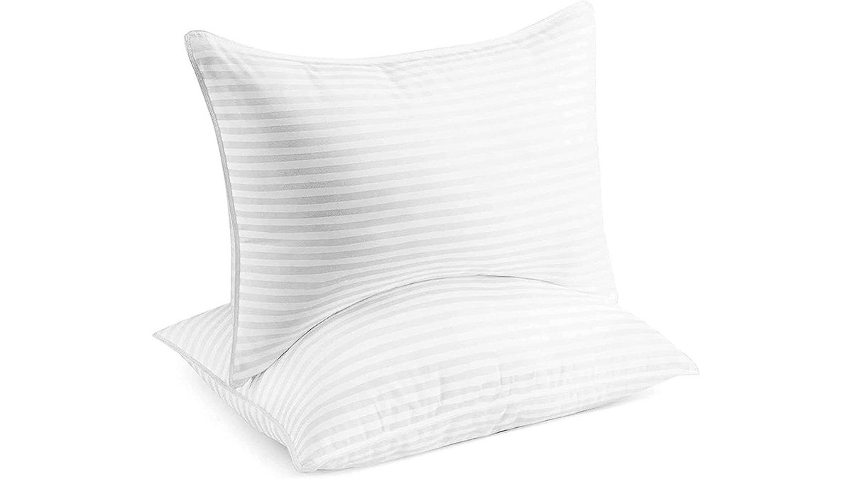Get quality pillows that won't flatten.