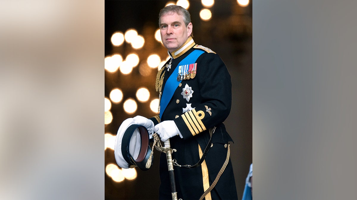 Prince Andrew at the Commemoration of the 100th anniversary of the royal navy aviation in 2009.