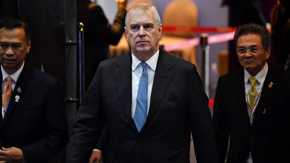 Prince Andrew at the Southeast Asian Nations Summit in 2019.