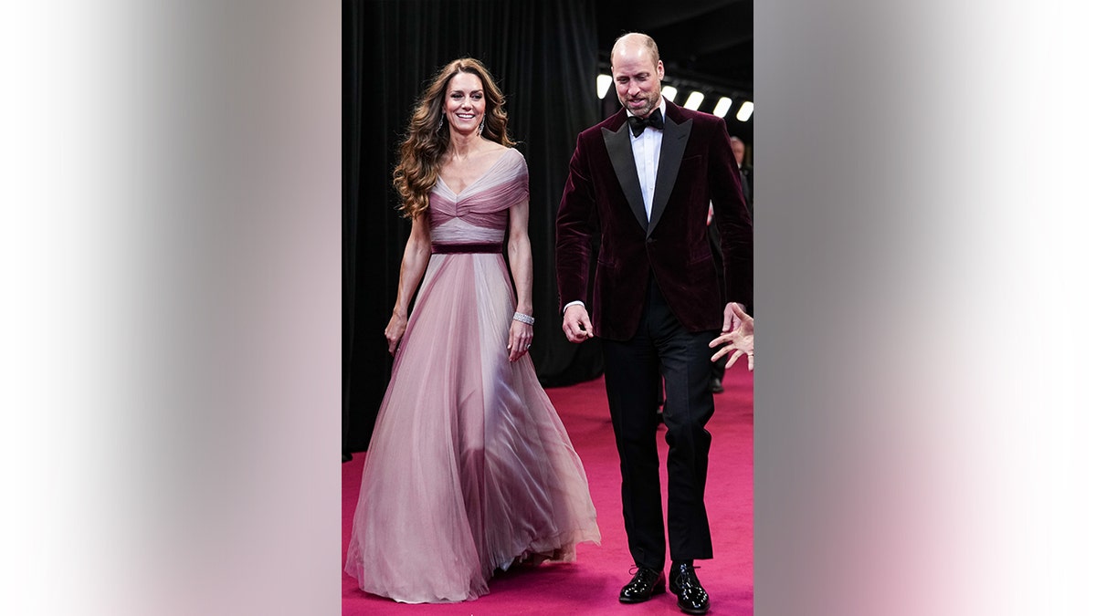 Príncipe William e Kate Middleton nos BAFTAs 