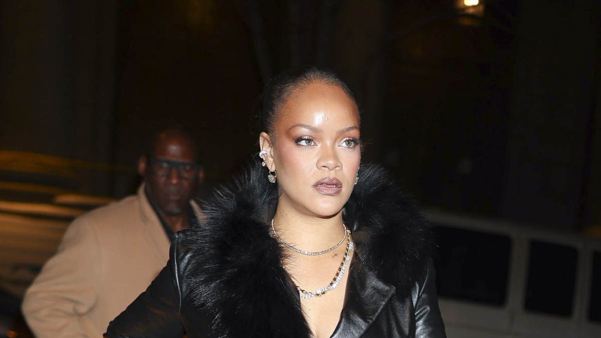 Rihanna exposes backside in wardrobe malfunction at A$AP Rocky's