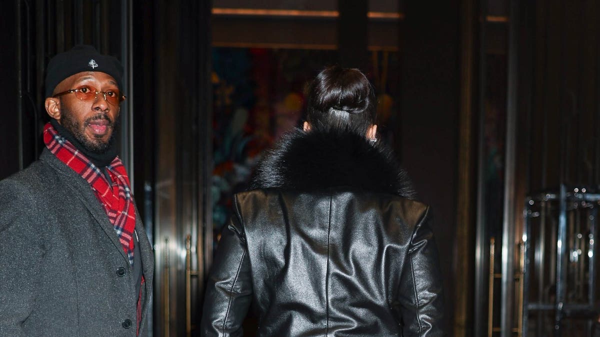 rihhana Rihanna exposes backside in wardrobe malfunction at A$AP Rocky's