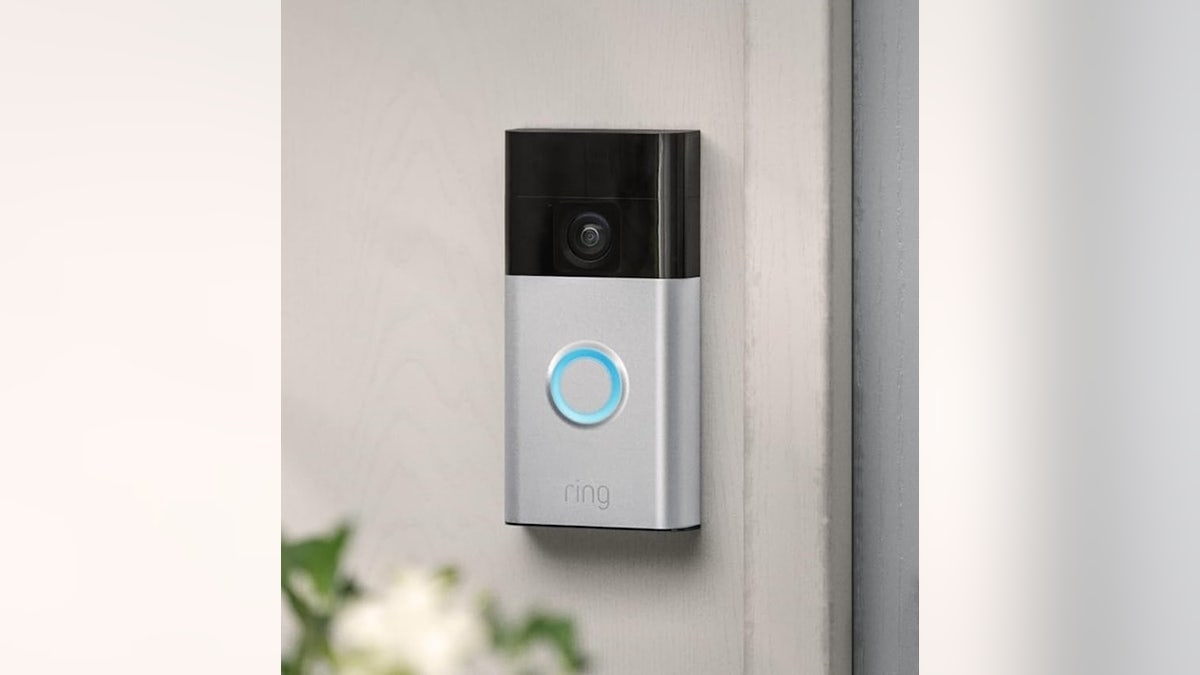 Find peace of mind with this Ring doorbell.