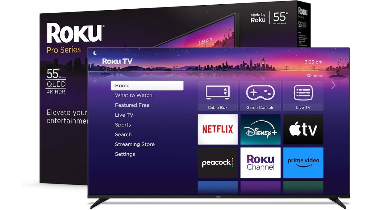 Roku TVs are easy to use and provide a high-def picture and sound.