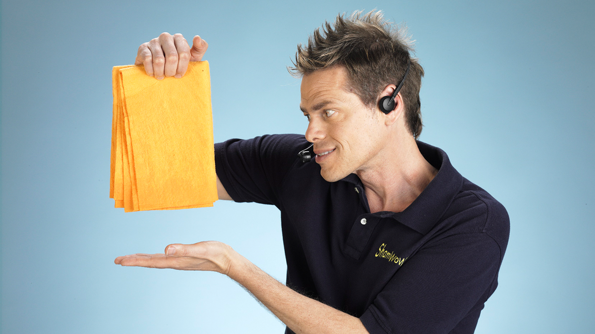 Vince Shlomi em um comercial do ShamWow