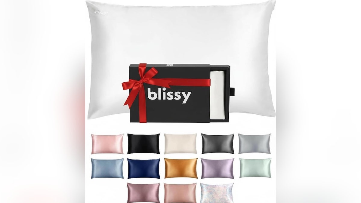 Silk pillowcases help with frizz and also keeps you cool.