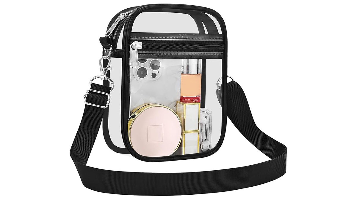 Bring a clear bag that won't be confiscated at the stadium.