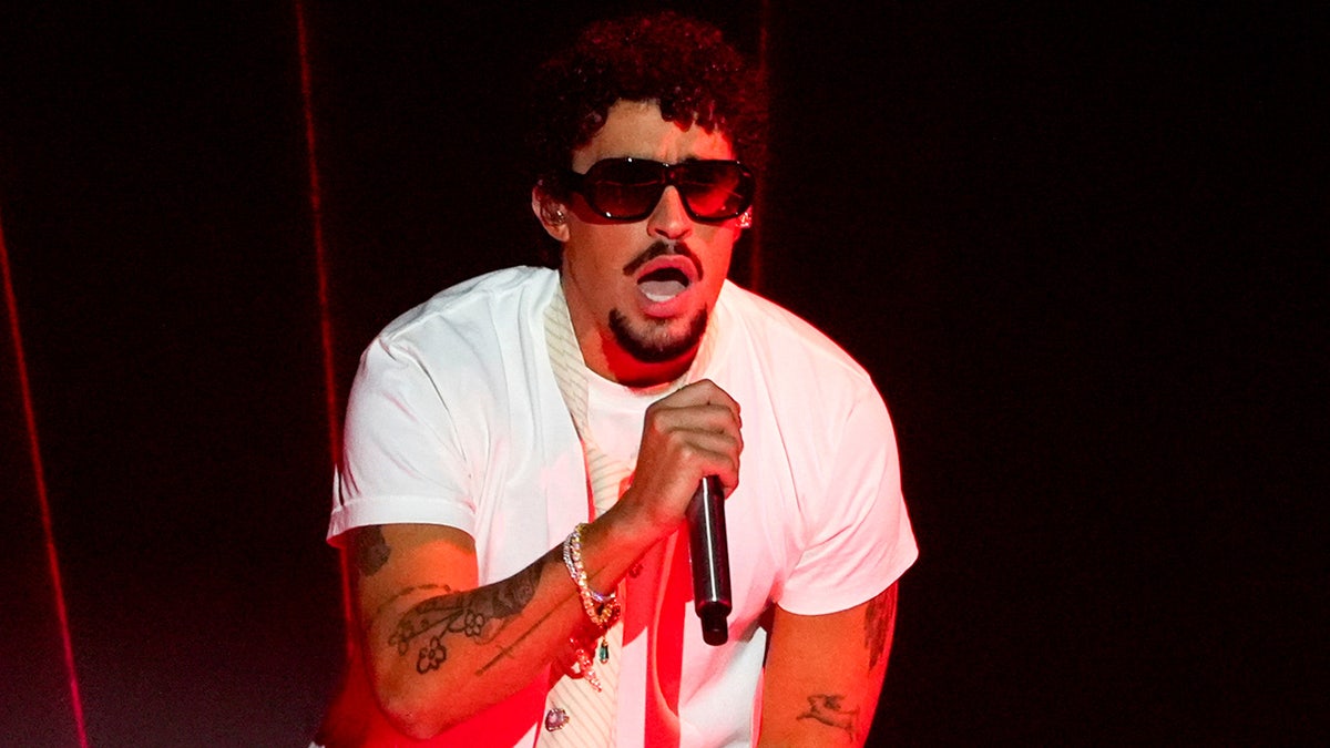 Bad Bunny performs in March 2025