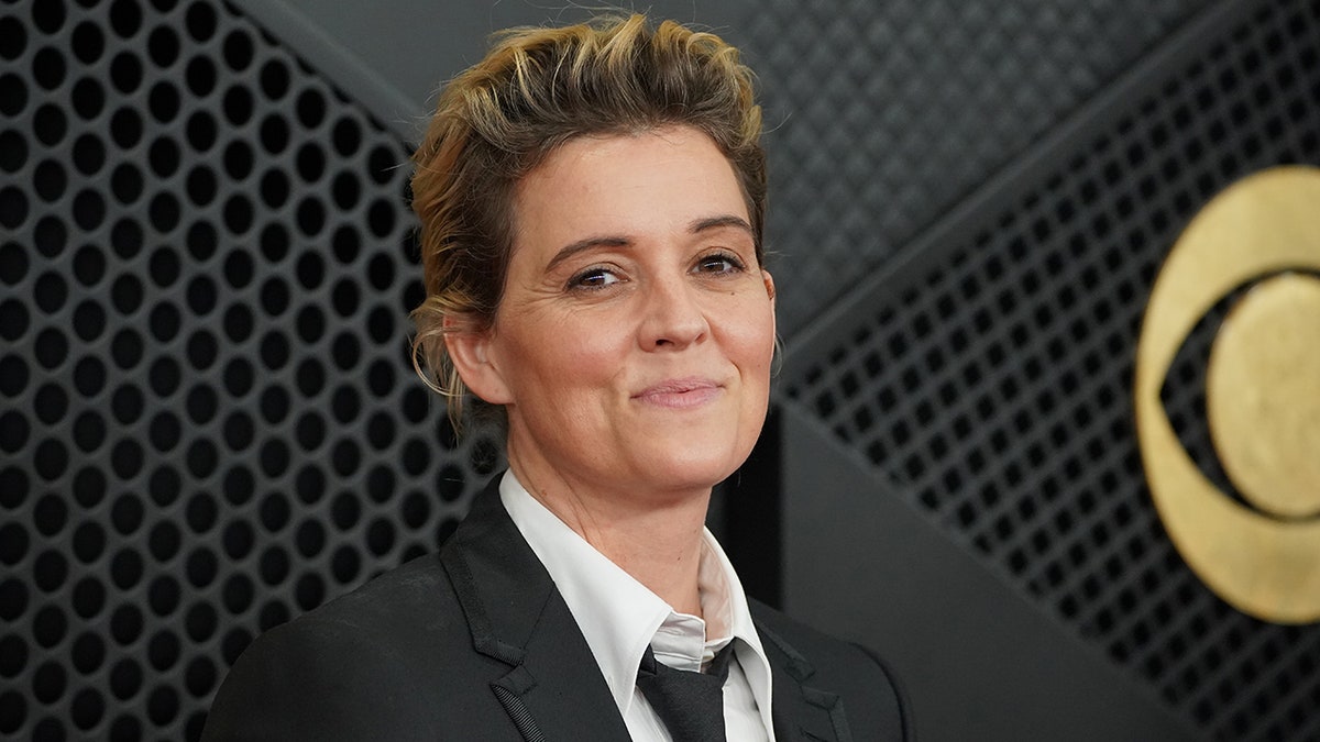 Brandi Carlile at the Grammys in February 2026