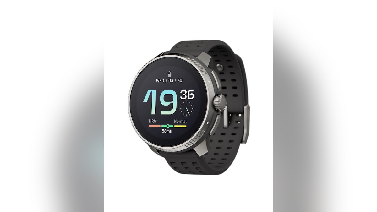 GPS records your runs and walks while monitoring your heart rate.