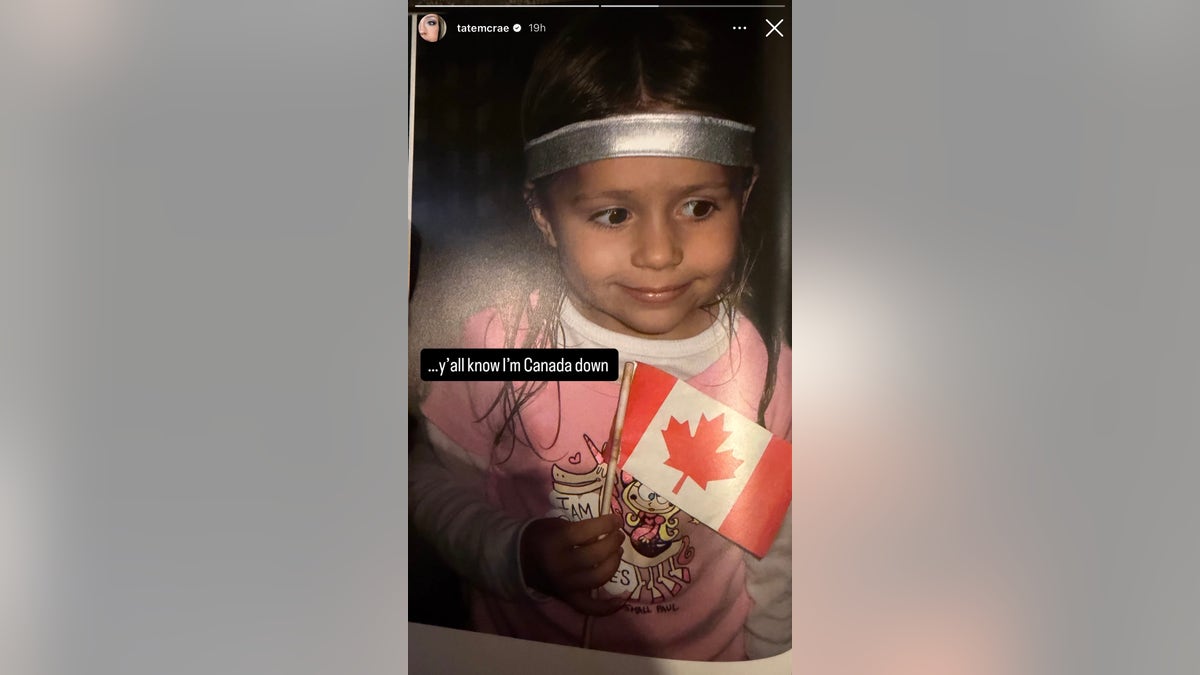 História de Tate McRae IG