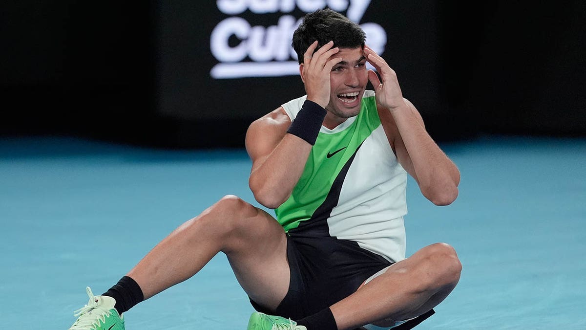 Carlos Alcaraz in shock