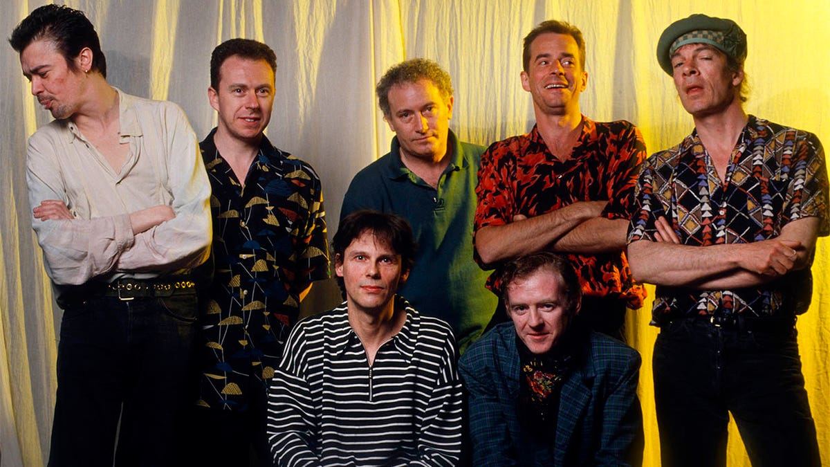 The Pogues in a 1992 portrait