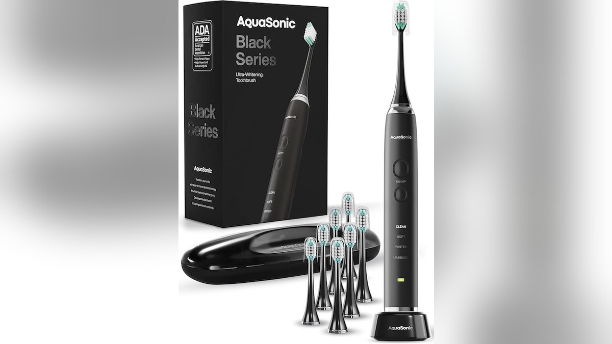 Refresh your breath with this travel-friendly toothbrush.