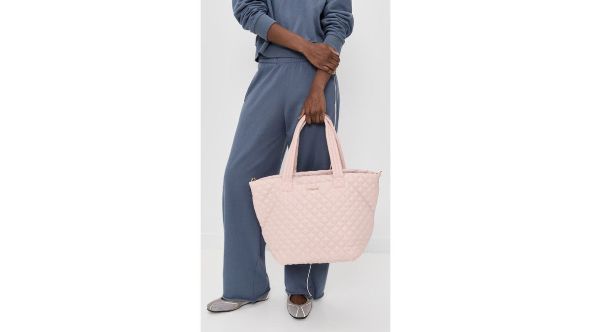 She'll love this roomy tote with stylish detailing.