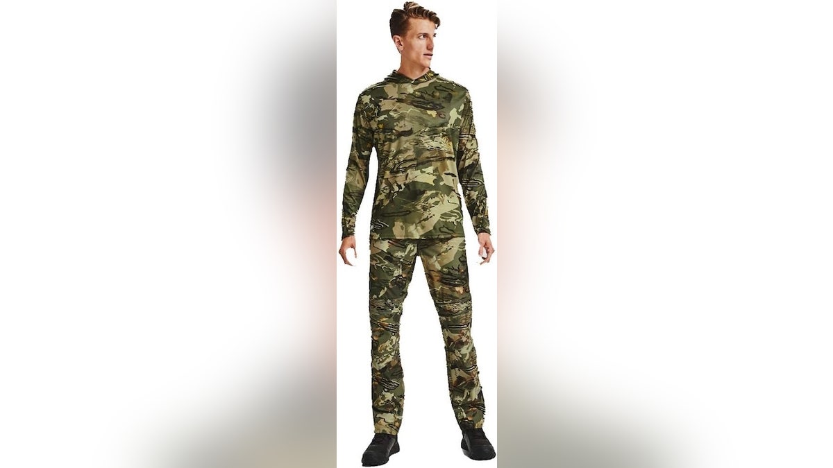 Waterproof and stretchy, these pants are suited for hunters, skiers and hikers.