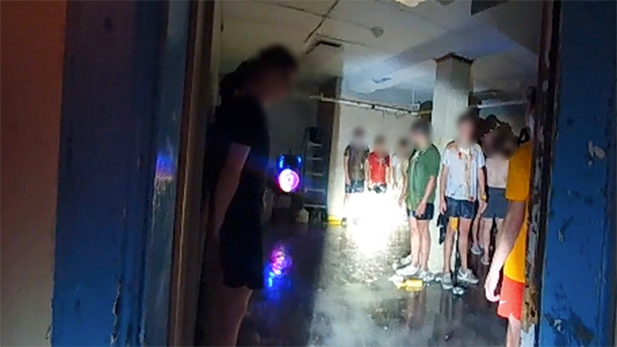 Body camera footage shows an alleged fraternity hazing incident at the University of Iowa