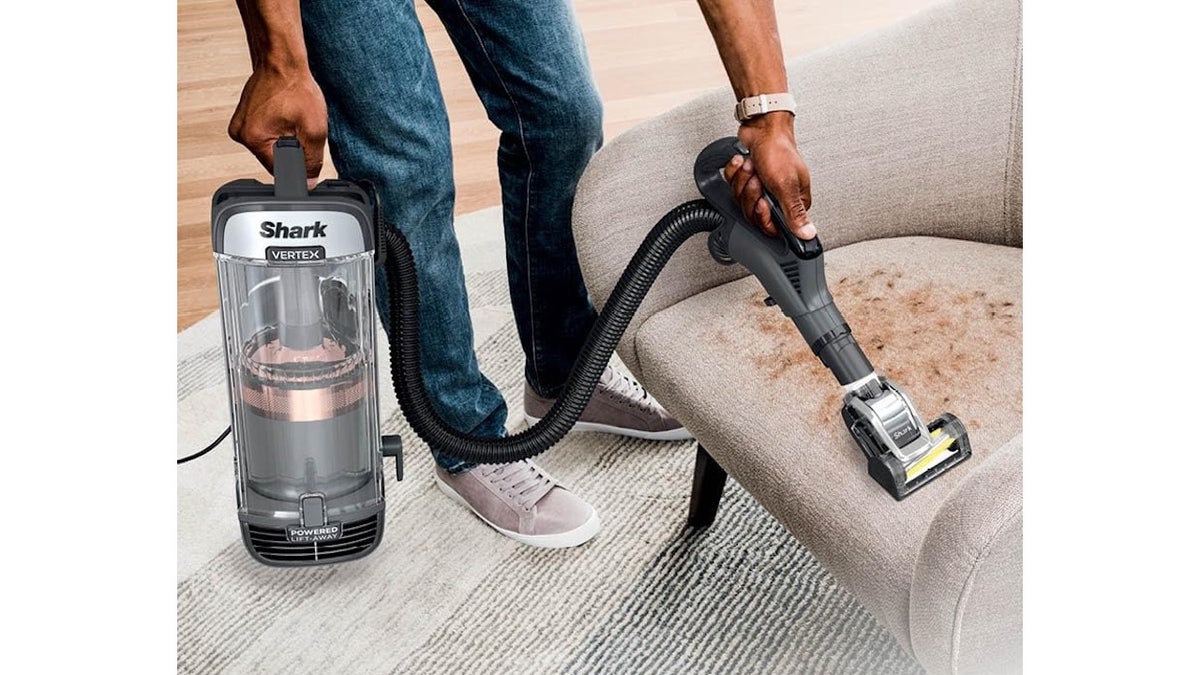 Clean up messes of all sizes with this Shark vacuum.