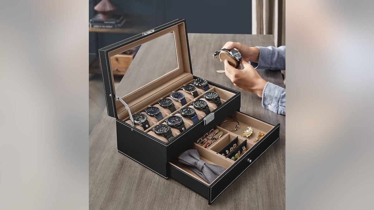 Protect and display your watch collection.