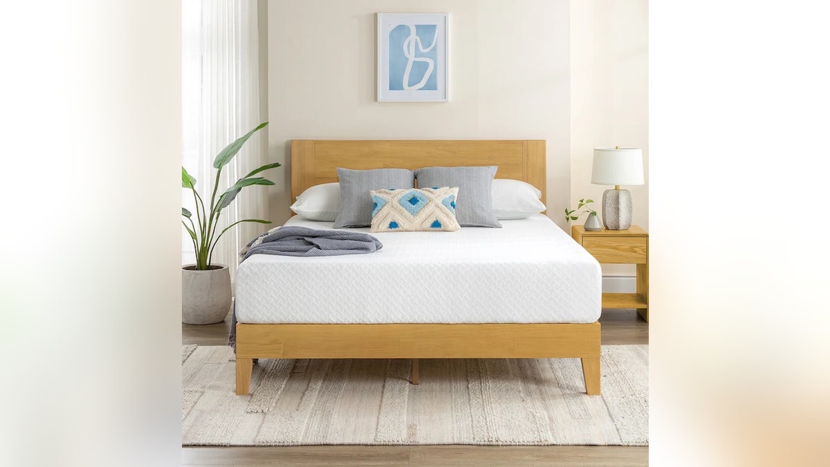 Sleep cooler on this memory foam mattress.